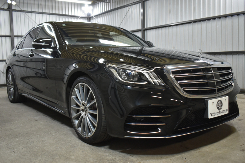 メルセデスベンツ Sクラス S450ｴｸｽｸﾙｰｼﾌﾞ ｽﾎﾟｰﾂﾘﾐﾃｯﾄﾞ ﾚｰﾀﾞｰｾｰﾌﾃｨP 最終特別仕様 右H ISG MEｺﾈ ﾊﾟﾉﾗﾏｻﾝﾙｰﾌ ﾋｰﾀｰｸｰﾗｰ黒革 ﾃﾞｨｽﾄﾛ AMGｴｱﾛ20AW ｷｰﾚｽGO HUD ﾌﾞﾙﾒ 地ﾃﾞｼﾞ360ｶﾒﾗ 2年保証
