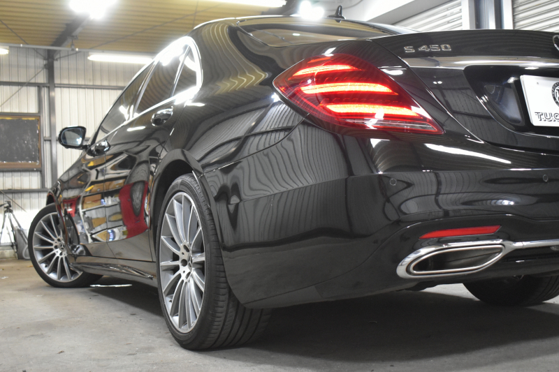 メルセデスベンツ Sクラス S450ｴｸｽｸﾙｰｼﾌﾞ ｽﾎﾟｰﾂﾘﾐﾃｯﾄﾞ ﾚｰﾀﾞｰｾｰﾌﾃｨP 最終特別仕様 右H ISG MEｺﾈ ﾊﾟﾉﾗﾏｻﾝﾙｰﾌ ﾋｰﾀｰｸｰﾗｰ黒革 ﾃﾞｨｽﾄﾛ AMGｴｱﾛ20AW ｷｰﾚｽGO HUD ﾌﾞﾙﾒ 地ﾃﾞｼﾞ360ｶﾒﾗ 2年保証