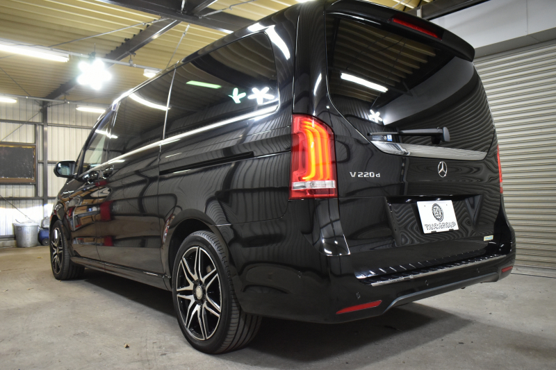 メルセデスベンツ Vクラス V220d ｽﾎﾟｰﾂ ﾛﾝｸﾞ AMGﾗｲﾝ ﾚｰﾀﾞｰｾｰﾌﾃｨP  ﾊﾟﾉﾗﾏｻﾝﾙｰﾌ ﾋｰﾀｰ黒革 ﾃﾞｨｽﾄﾛ BSM Lｷｰﾌﾟ AMGｴｱﾛ19AW 両側電動ｽﾗｲﾄﾞ ﾌﾞﾙﾒｽﾀｰ 電動Rｹﾞｰﾄ 地ﾃﾞｼﾞ360ｶﾒﾗ 2年保証