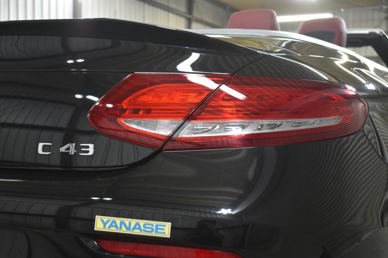 AMG Cクラス C43 4ﾏﾁｯｸ ｶﾌﾞﾘｵﾚ ﾚｰﾀﾞｰｾｰﾌﾃｨP 3ﾘｯﾀｰV6/367馬力 9速AT 4WD ﾌﾞﾙﾒｽﾀｰS ﾋｰﾀｰ赤本革/黒幌 ｴｱｽｶｰﾌ/ｴｱｷｬｯﾌﾟ ﾃﾞｨｽﾄﾛ Lｷｰﾌﾟ AMGｴｱﾛ19AW ｷｰﾚｽGO ﾊﾟｰｸﾄﾛ LEDﾍｯﾄﾞﾗｲﾄ ﾏﾙﾁｶﾗｰｱﾝﾋﾞｴﾝﾄﾗｲﾄ 地ﾃﾞｼﾞﾅﾋﾞ Bｶﾒﾗ 2年保証