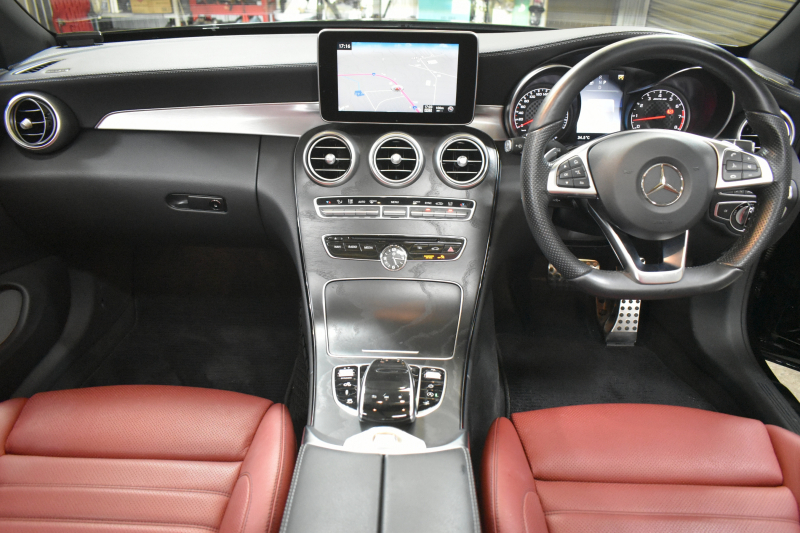 AMG Cクラス C43 4ﾏﾁｯｸ ｶﾌﾞﾘｵﾚ ﾚｰﾀﾞｰｾｰﾌﾃｨP 3ﾘｯﾀｰV6/367馬力 9速AT 4WD ﾌﾞﾙﾒｽﾀｰS ﾋｰﾀｰ赤本革/黒幌 ｴｱｽｶｰﾌ/ｴｱｷｬｯﾌﾟ ﾃﾞｨｽﾄﾛ Lｷｰﾌﾟ AMGｴｱﾛ19AW ｷｰﾚｽGO ﾊﾟｰｸﾄﾛ LEDﾍｯﾄﾞﾗｲﾄ ﾏﾙﾁｶﾗｰｱﾝﾋﾞｴﾝﾄﾗｲﾄ 地ﾃﾞｼﾞﾅﾋﾞ Bｶﾒﾗ 2年保証