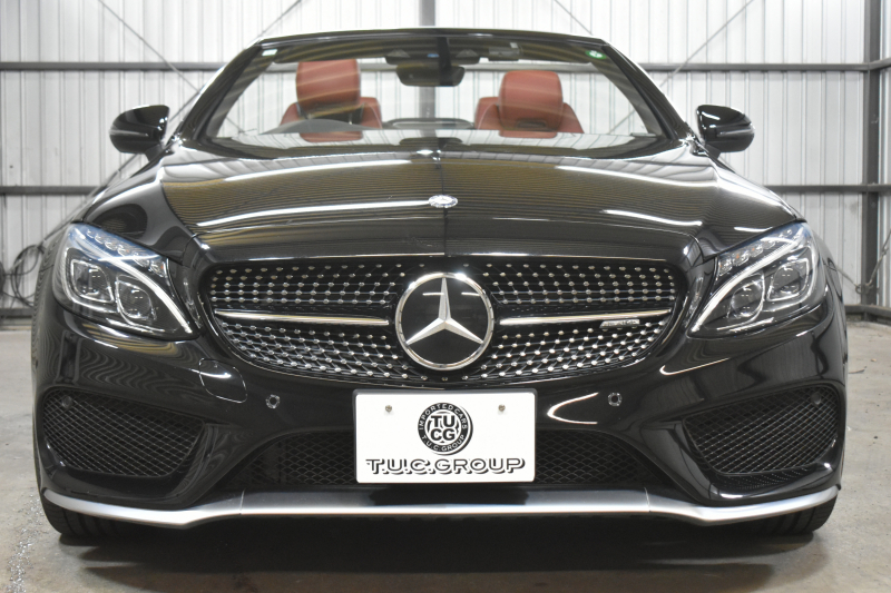 AMG Cクラス C43 4ﾏﾁｯｸ ｶﾌﾞﾘｵﾚ ﾚｰﾀﾞｰｾｰﾌﾃｨP 3ﾘｯﾀｰV6/367馬力 9速AT 4WD ﾌﾞﾙﾒｽﾀｰS ﾋｰﾀｰ赤本革/黒幌 ｴｱｽｶｰﾌ/ｴｱｷｬｯﾌﾟ ﾃﾞｨｽﾄﾛ Lｷｰﾌﾟ AMGｴｱﾛ19AW ｷｰﾚｽGO ﾊﾟｰｸﾄﾛ LEDﾍｯﾄﾞﾗｲﾄ ﾏﾙﾁｶﾗｰｱﾝﾋﾞｴﾝﾄﾗｲﾄ 地ﾃﾞｼﾞﾅﾋﾞ Bｶﾒﾗ 2年保証