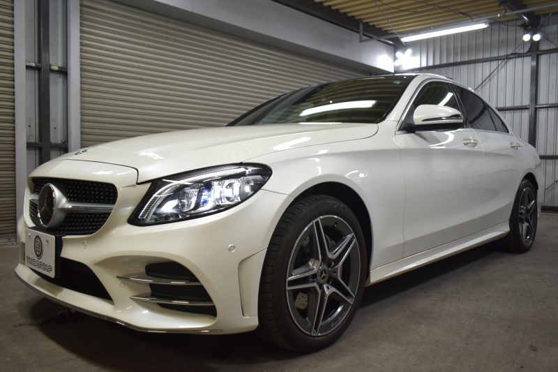 メルセデスベンツ Cクラス C200 ﾛｰﾚｳｽｴﾃﾞｨｼｮﾝ ｽﾎﾟｰﾂ+P ﾚｰﾀﾞｰｾｰﾌﾃｨP 特別仕様 BSG搭載 ﾊﾟﾉﾗﾏｻﾝﾙｰﾌ ﾋｰﾀｰ黒革 ﾃﾞｨｽﾄﾛ BSM Lｷｰﾌﾟ AMGｴｱﾛ18AW ｷｰﾚｽGo PTS 液晶ﾒｰﾀｰ  LEDﾍｯﾄﾞﾗｲﾄ 地ﾃﾞｼﾞﾅﾋﾞ Bｶﾒﾗ 2年保証