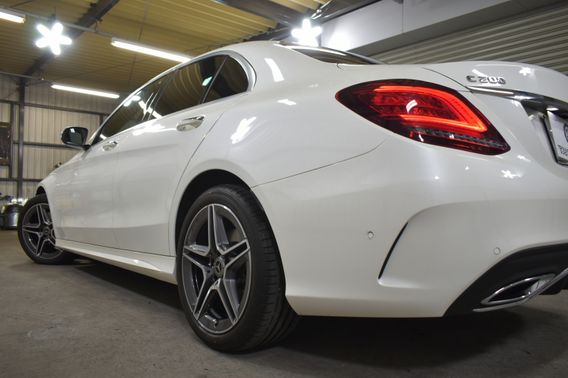 メルセデスベンツ Cクラス C200 ﾛｰﾚｳｽｴﾃﾞｨｼｮﾝ ｽﾎﾟｰﾂ+P ﾚｰﾀﾞｰｾｰﾌﾃｨP 特別仕様 BSG搭載 ﾊﾟﾉﾗﾏｻﾝﾙｰﾌ ﾋｰﾀｰ黒革 ﾃﾞｨｽﾄﾛ BSM Lｷｰﾌﾟ AMGｴｱﾛ18AW ｷｰﾚｽGo PTS 液晶ﾒｰﾀｰ  LEDﾍｯﾄﾞﾗｲﾄ 地ﾃﾞｼﾞﾅﾋﾞ Bｶﾒﾗ 2年保証