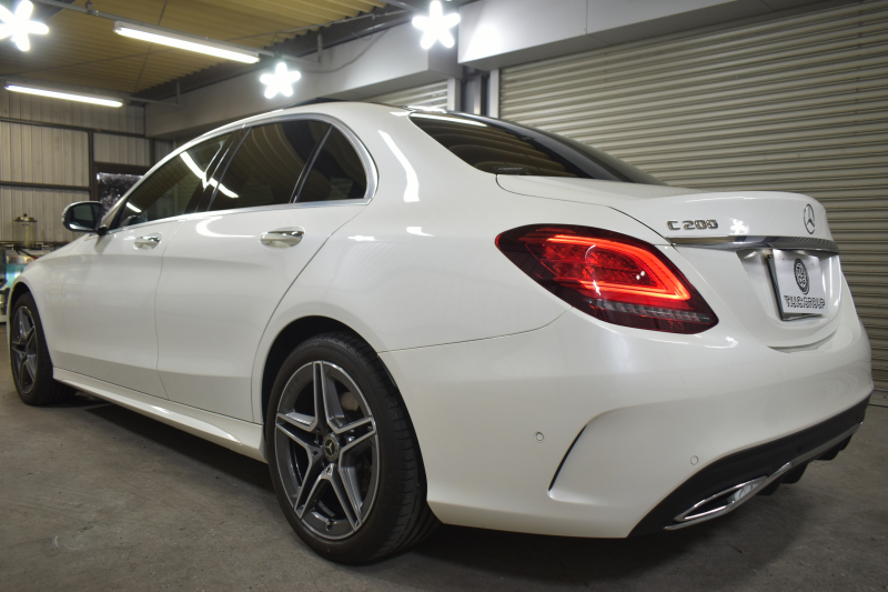 メルセデスベンツ Cクラス C200 ﾛｰﾚｳｽｴﾃﾞｨｼｮﾝ ｽﾎﾟｰﾂ+P ﾚｰﾀﾞｰｾｰﾌﾃｨP 特別仕様 BSG搭載 ﾊﾟﾉﾗﾏｻﾝﾙｰﾌ ﾋｰﾀｰ黒革 ﾃﾞｨｽﾄﾛ BSM Lｷｰﾌﾟ AMGｴｱﾛ18AW ｷｰﾚｽGo PTS 液晶ﾒｰﾀｰ  LEDﾍｯﾄﾞﾗｲﾄ 地ﾃﾞｼﾞﾅﾋﾞ Bｶﾒﾗ 2年保証