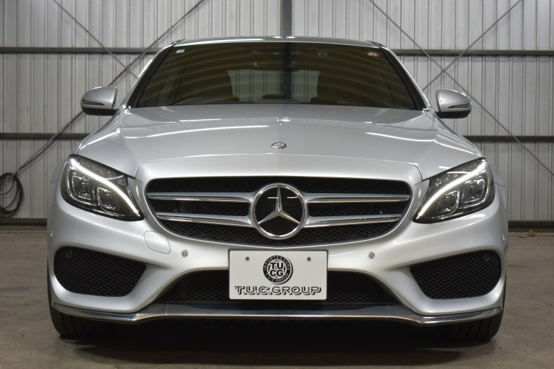 メルセデスベンツ Cクラス C220dAVG AMGﾗｲﾝ ﾍﾞｰｼｯｸP ﾚｰﾀﾞｰｾｰﾌﾃｨP 2.2ﾘｯﾀｰ/ﾃﾞｨｰｾﾞﾙ 170馬力 燃費20.3㎞ 9速  ﾋｰﾀｰ黒革 ﾃﾞｨｽﾄﾛ BSM Lｷｰﾌﾟ AMGｴｱﾛ18AW ｷｰﾚｽGo ﾊﾟｰｸﾄﾛ LEDﾍｯﾄﾞﾗｲﾄ 地ﾃﾞｼﾞﾅﾋﾞ Bｶﾒﾗ 2年保証