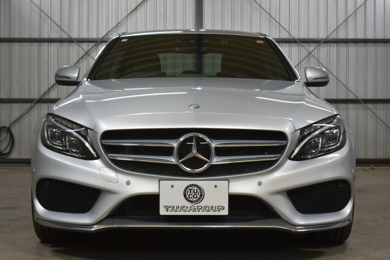 メルセデスベンツ Cクラス C220dAVG AMGﾗｲﾝ ﾍﾞｰｼｯｸP ﾚｰﾀﾞｰｾｰﾌﾃｨP 2.2ﾘｯﾀｰ/ﾃﾞｨｰｾﾞﾙ 170馬力 燃費20.3㎞ 9速  ﾋｰﾀｰ黒革 ﾃﾞｨｽﾄﾛ BSM Lｷｰﾌﾟ AMGｴｱﾛ18AW ｷｰﾚｽGo ﾊﾟｰｸﾄﾛ LEDﾍｯﾄﾞﾗｲﾄ 地ﾃﾞｼﾞﾅﾋﾞ Bｶﾒﾗ 2年保証