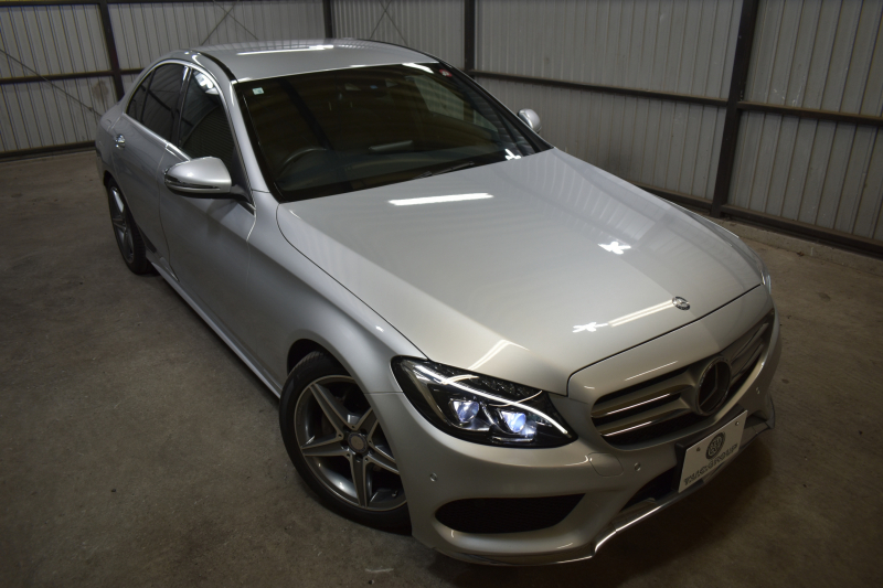 メルセデスベンツ Cクラス C220dAVG AMGﾗｲﾝ ﾍﾞｰｼｯｸP ﾚｰﾀﾞｰｾｰﾌﾃｨP 2.2ﾘｯﾀｰ/ﾃﾞｨｰｾﾞﾙ 170馬力 燃費20.3㎞ 9速  ﾋｰﾀｰ黒革 ﾃﾞｨｽﾄﾛ BSM Lｷｰﾌﾟ AMGｴｱﾛ18AW ｷｰﾚｽGo ﾊﾟｰｸﾄﾛ LEDﾍｯﾄﾞﾗｲﾄ 地ﾃﾞｼﾞﾅﾋﾞ Bｶﾒﾗ 2年保証