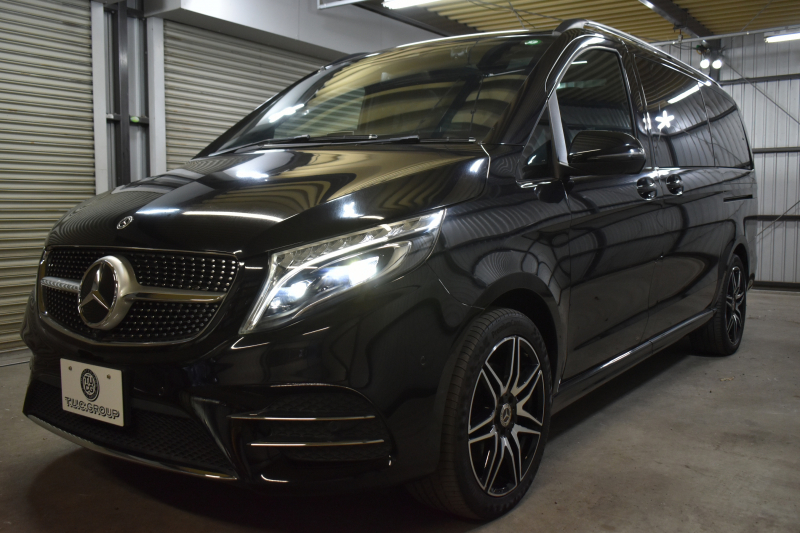 メルセデスベンツ Vクラス V220d ｱﾊﾞﾝｷﾞｬﾙﾄﾞﾛﾝｸﾞ AMGﾗｲﾝ ﾚｰﾀﾞｰｾｰﾌﾃｨP  ﾊﾟﾉﾗﾏｻﾝﾙｰﾌ  ﾌﾞﾙﾒｽﾀｰS ﾋｰﾀｰ黒革 ﾃﾞｨｽﾄﾛ BSM Lｷｰﾌﾟ AMGｴｱﾛ19AW 両側電動ｽﾗｲﾄﾞﾄﾞｱ ﾌﾞ電動ﾃｰﾙｹﾞｰﾄ 地ﾃﾞｼﾞﾅﾋﾞ360ｶﾒﾗ 2年保証