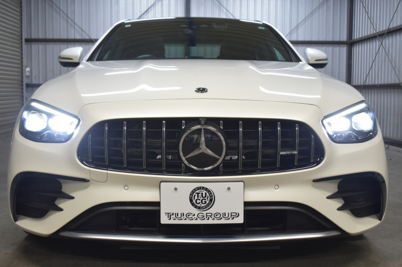 AMG Eクラス E53 4ﾏﾁｯｸ+ ｴｸｽｸﾙｰｼﾌﾞP ﾚｰﾀﾞｰｾｰﾌﾃｨP 1ｵｰﾅｰ  後期型 ﾊﾟﾉﾗﾏｻﾝﾙｰﾌ ﾋｰﾀｰｸｰﾗｰ黒革 ﾃﾞｨｽﾄﾛﾆｯｸ ﾌﾞﾗｲﾝﾄﾞｽﾎﾟｯﾄ ﾚｰﾝﾁｪﾝｼﾞ  MBUXﾅﾋﾞAMGｴｱﾛ20AW ﾌﾞﾙﾒｽﾀｰ ﾍｯﾄﾞｱｯﾌﾟD 電動ﾄﾗﾝｸ ｷｰﾚｽGO 360ｶﾒﾗ 2年保証