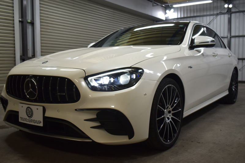 AMG Eクラス E53 4ﾏﾁｯｸ+ ｴｸｽｸﾙｰｼﾌﾞP ﾚｰﾀﾞｰｾｰﾌﾃｨP 1ｵｰﾅｰ  後期型 ﾊﾟﾉﾗﾏｻﾝﾙｰﾌ ﾋｰﾀｰｸｰﾗｰ黒革 ﾃﾞｨｽﾄﾛﾆｯｸ ﾌﾞﾗｲﾝﾄﾞｽﾎﾟｯﾄ ﾚｰﾝﾁｪﾝｼﾞ  MBUXﾅﾋﾞAMGｴｱﾛ20AW ﾌﾞﾙﾒｽﾀｰ ﾍｯﾄﾞｱｯﾌﾟD 電動ﾄﾗﾝｸ ｷｰﾚｽGO 360ｶﾒﾗ 2年保証