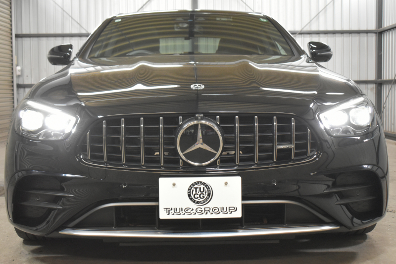 AMG Eクラス E53 4ﾏﾁｯｸ+ ｴｸｽｸﾙｰｼﾌﾞ ﾚｰﾀﾞｰｾｰﾌﾃｨP 3.0ﾘｯﾀｰ/435馬力 後期型 MEｺﾈｸﾄ 9速AT 4WD ﾊﾟﾉﾗﾏｻﾝﾙｰﾌ ﾋｰﾀｰｸｰﾗｰ黒革 ﾃﾞｨｽﾄﾛ BSM Lﾁｪﾝｼﾞ AMGｴｱﾛ20AW ｷｰﾚｽGO PTS ﾌﾞﾙﾒｽﾀｰ HUD 電動ﾄﾗﾝｸ LEDﾍｯﾄﾞﾗｲﾄ 地ﾃﾞｼﾞﾅﾋﾞ 360ｶﾒﾗ 2年保証