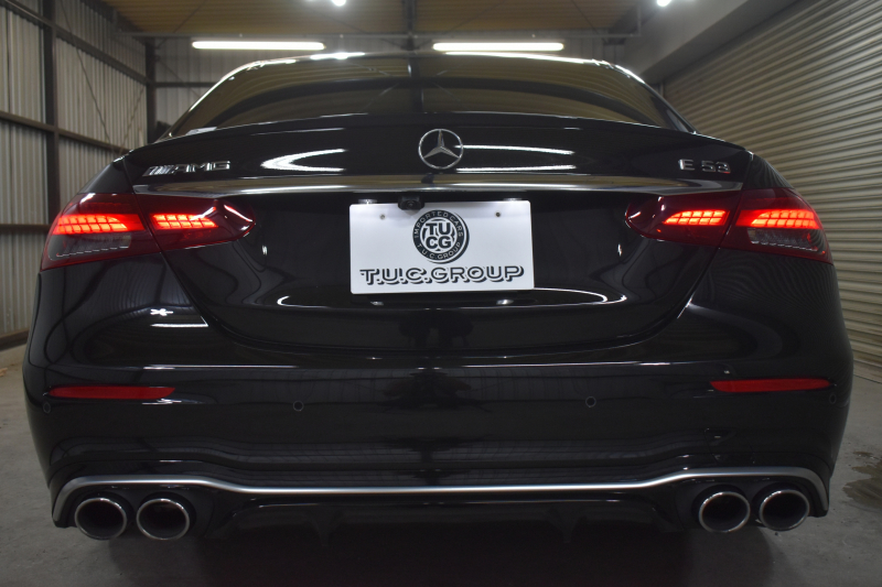 AMG Eクラス E53 4ﾏﾁｯｸ+ ｴｸｽｸﾙｰｼﾌﾞ ﾚｰﾀﾞｰｾｰﾌﾃｨP 3.0ﾘｯﾀｰ/435馬力 後期型 MEｺﾈｸﾄ 9速AT 4WD ﾊﾟﾉﾗﾏｻﾝﾙｰﾌ ﾋｰﾀｰｸｰﾗｰ黒革 ﾃﾞｨｽﾄﾛ BSM Lﾁｪﾝｼﾞ AMGｴｱﾛ20AW ｷｰﾚｽGO PTS ﾌﾞﾙﾒｽﾀｰ HUD 電動ﾄﾗﾝｸ LEDﾍｯﾄﾞﾗｲﾄ 地ﾃﾞｼﾞﾅﾋﾞ 360ｶﾒﾗ 2年保証