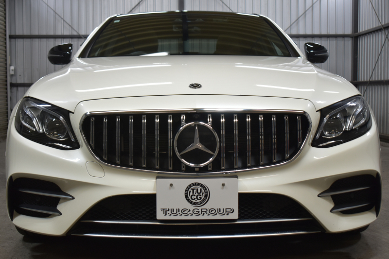 メルセデスベンツ Eクラス E43 4M ｴｸｽｸﾙｰｼﾌﾞ ﾚｰﾀﾞｰｾｰﾌﾃｨP ﾐｰｺﾈｸﾄ ﾊﾟﾉﾗﾏｻﾝﾙｰﾌ 全席ﾋｰﾀｰ茶革 ﾃﾞｨｽﾄﾛﾆｯｸ ﾌﾞﾗｲﾝﾄﾞｽﾎﾟｯﾄ ﾚｰﾝﾁｪﾝｼﾞA AMGｴｱﾛ20AW ﾌﾞﾙﾒS 地ﾃﾞｼﾞ360ｶﾒﾗ 2年保証