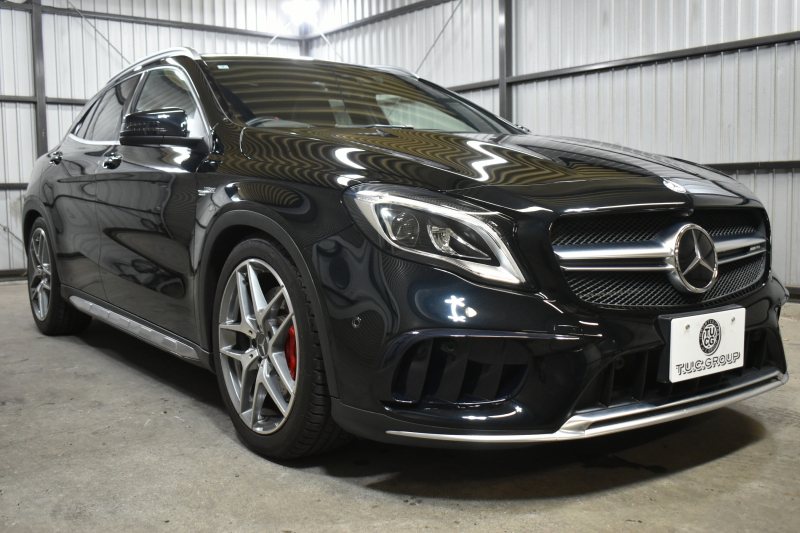 AMG GLA GLA45AMG 4M AMGｱﾄﾞﾊﾞﾝｽﾄﾞP ﾚｰﾀﾞｰｾｰﾌﾃｨP 後期型 ﾊﾟﾉﾗﾏｻﾝﾙｰﾌ ﾊｰﾏﾝｶｰﾄﾞﾝ ﾋｰﾀｰ付き黒革ﾊﾟﾌｫｰﾏﾝｽｼｰﾄ ﾃﾞｨｽﾄﾛﾆｯｸﾌﾟﾗｽ ﾌﾞﾗｲﾝﾄﾞｽﾎﾟｯﾄ ｷｰﾚｽGO 地デジBｶﾒﾗ 2年保証