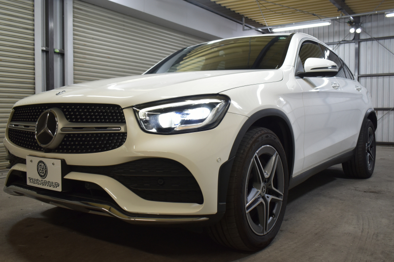 メルセデスベンツ GLCクーペ GLC220d 4ﾏﾁｯｸ ｸｰﾍﾟ AMGﾗｲﾝ ﾚｻﾞｰｴｸｽｸﾙｰｼﾌﾞ ﾚｰﾀﾞｰｾｰﾌﾃｨP 後期型 ｻﾝﾙｰﾌ 全席ﾋｰﾀｰ&ｸｰﾗｰ黒革 ﾃﾞｨｽﾄﾛﾆｯｸﾌﾟﾗｽ ﾌﾞﾗｲﾝﾄﾞｽﾎﾟｯﾄ ﾚｰﾝｷｰﾌﾟ AMGｴｱﾛ19AW ｷｰGO PTS ﾌｯﾄｹﾞｰﾄ HUD ﾌﾞﾙﾒｽﾀｰS 地ﾃﾞｼﾞﾅﾋﾞ 360ｶﾒﾗ 2年保証