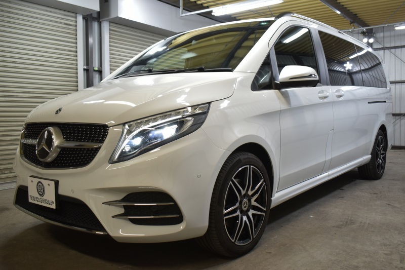 メルセデスベンツ Vクラス V220d ｱﾊﾞﾝｷﾞｬﾙﾄﾞｴｸｽﾄﾗﾛﾝｸﾞ AMGﾗｲﾝ ﾚｰﾀﾞｰP 2.2L直4ﾀｰﾎﾞ ﾋｰﾀｰ黒革 ﾌﾞﾙﾒｽﾀｰS ﾃﾞｨｽﾄﾛ ﾌﾞﾗｲﾝﾄﾞｽﾎﾟｯﾄ Lｷｰﾌﾟ AMGｴｱﾛ19AW 両側電動ｽﾗｲﾄﾞﾄﾞｱ 電動Rｹﾞｰﾄ 地ﾃﾞｼﾞﾅﾋﾞ360ｶﾒﾗ 2年保証