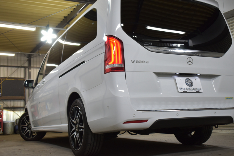 メルセデスベンツ Vクラス V220d ｱﾊﾞﾝｷﾞｬﾙﾄﾞｴｸｽﾄﾗﾛﾝｸﾞ AMGﾗｲﾝ ﾚｰﾀﾞｰP 2.2L直4ﾀｰﾎﾞ ﾋｰﾀｰ黒革 ﾌﾞﾙﾒｽﾀｰS ﾃﾞｨｽﾄﾛ ﾌﾞﾗｲﾝﾄﾞｽﾎﾟｯﾄ Lｷｰﾌﾟ AMGｴｱﾛ19AW 両側電動ｽﾗｲﾄﾞﾄﾞｱ 電動Rｹﾞｰﾄ 地ﾃﾞｼﾞﾅﾋﾞ360ｶﾒﾗ 2年保証