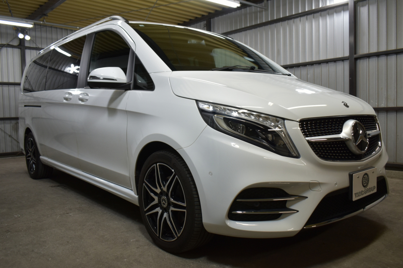 メルセデスベンツ Vクラス V220d ｱﾊﾞﾝｷﾞｬﾙﾄﾞｴｸｽﾄﾗﾛﾝｸﾞ AMGﾗｲﾝ ﾚｰﾀﾞｰP 2.2L直4ﾀｰﾎﾞ ﾋｰﾀｰ黒革 ﾌﾞﾙﾒｽﾀｰS ﾃﾞｨｽﾄﾛ ﾌﾞﾗｲﾝﾄﾞｽﾎﾟｯﾄ Lｷｰﾌﾟ AMGｴｱﾛ19AW 両側電動ｽﾗｲﾄﾞﾄﾞｱ 電動Rｹﾞｰﾄ 地ﾃﾞｼﾞﾅﾋﾞ360ｶﾒﾗ 2年保証