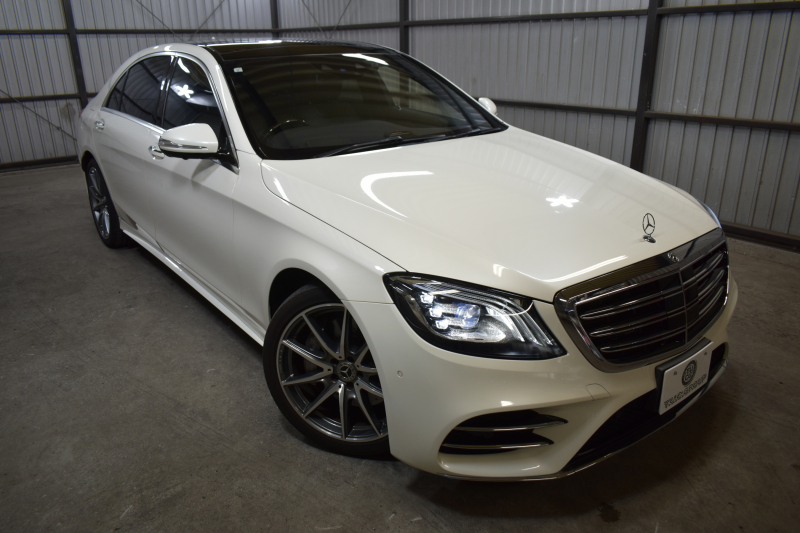 メルセデスベンツ Sクラス S450ﾛﾝｸﾞ AMGﾗｲﾝﾌﾟﾗｽ 後期 ISG搭載 ﾚｰﾀﾞｰｾｰﾌﾃｨP 367馬力 ﾊﾟﾉﾗﾏｻﾝﾙｰﾌ ﾋｰﾀｰｸｰﾗｰ黒革 ﾘﾗｸｾﾞｰｼｮﾝ機能 ﾃﾞｨｽﾄﾛ ﾌﾞﾗｲﾝﾄﾞS Lﾁｪﾝｼﾞ  AMGｴｱﾛ20AW ｷｰﾚｽGO HUD ﾌｯﾄﾄﾗﾝｸ ﾌﾞﾙﾒｽﾀｰ 地ﾃﾞｼﾞ360ｶﾒﾗ 2年保証
