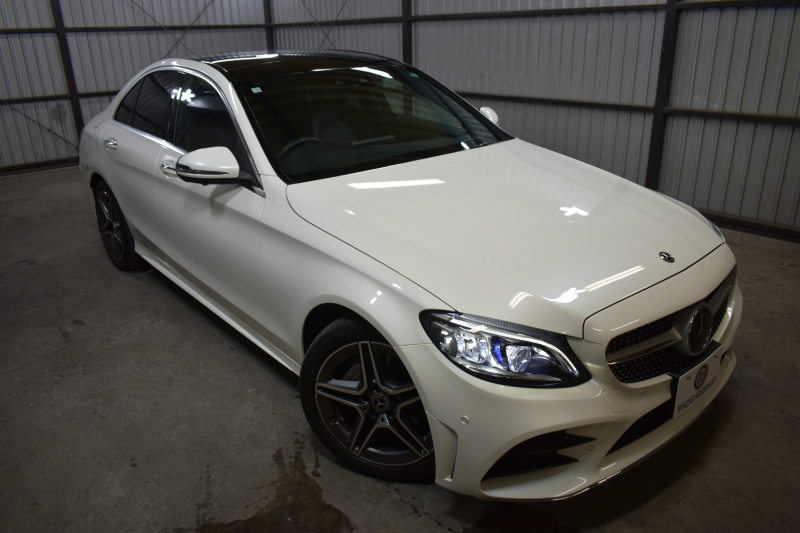 メルセデスベンツ Cクラス C200 ﾛｰﾚｳｽｴﾃﾞｨｼｮﾝ ｽﾎﾟｰﾂ+P ﾚｻﾞｰｴｸｽｸﾙｰｼﾌﾞP  ﾚｰﾀﾞｰｾｰﾌﾃｨP 特別仕様 BSG搭載 ﾊﾟﾉﾗﾏｻﾝﾙｰﾌ ﾌﾞﾙﾒｽﾀS ﾋｰﾀｰﾍﾞﾝﾁﾚｰﾀｰ黒本革 360ｶﾒﾗ ﾃﾞｨｽﾄﾛ BSM Lｷｰﾌﾟ AMGｴｱﾛ18AW ｷｰﾚｽGo PTS 液晶ﾒｰﾀｰ  LEDﾍｯﾄﾞﾗｲﾄ 地ﾃﾞｼﾞﾅﾋﾞ2年保証