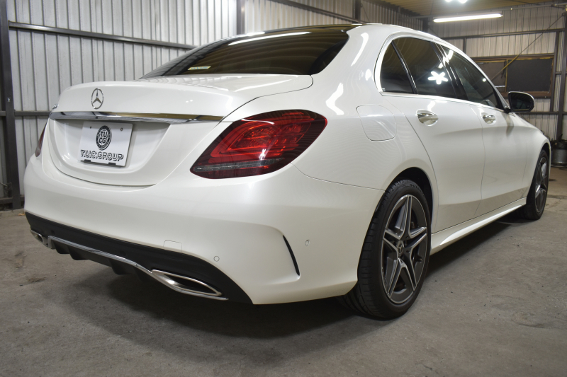 メルセデスベンツ Cクラス C200 ﾛｰﾚｳｽｴﾃﾞｨｼｮﾝ ｽﾎﾟｰﾂ+P ﾚｻﾞｰｴｸｽｸﾙｰｼﾌﾞP  ﾚｰﾀﾞｰｾｰﾌﾃｨP 特別仕様 BSG搭載 ﾊﾟﾉﾗﾏｻﾝﾙｰﾌ ﾌﾞﾙﾒｽﾀS ﾋｰﾀｰﾍﾞﾝﾁﾚｰﾀｰ黒本革 360ｶﾒﾗ ﾃﾞｨｽﾄﾛ BSM Lｷｰﾌﾟ AMGｴｱﾛ18AW ｷｰﾚｽGo PTS 液晶ﾒｰﾀｰ  LEDﾍｯﾄﾞﾗｲﾄ 地ﾃﾞｼﾞﾅﾋﾞ2年保証