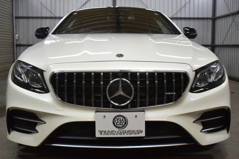 AMG Eクラス E53 4ﾏﾁｯｸ+ｸｰﾍﾟ ｴｸｽｸﾙｰｼﾌﾞ ﾚｰﾀﾞｰｾｰﾌﾃｨP 3.0ﾘｯﾀｰ/435馬力 MEｺﾈｸﾄ 9速AT 4WD ﾊﾟﾉﾗﾏｻﾝﾙｰﾌ ﾋｰﾀｰｸｰﾗｰ赤黒革 ﾃﾞｨｽﾄﾛ BSM Lﾁｪﾝｼﾞ AMGｴｱﾛ20AW ｷｰﾚｽGO PTS ﾌﾞﾙﾒｽﾀｰ HUD ﾌｯﾄﾄﾗﾝｸ LEDﾍｯﾄﾞﾗｲﾄ 地ﾃﾞｼﾞﾅﾋﾞ 360ｶﾒﾗ 2年保証