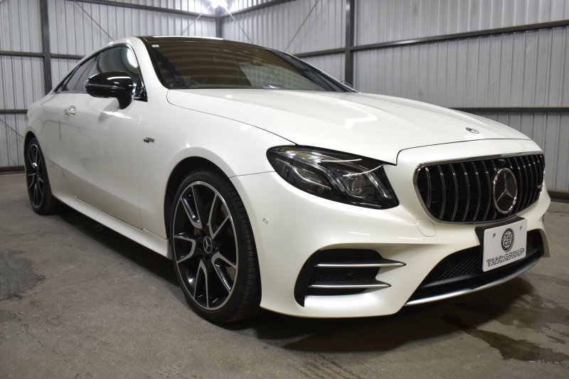 AMG Eクラス E53 4ﾏﾁｯｸ+ｸｰﾍﾟ ｴｸｽｸﾙｰｼﾌﾞ ﾚｰﾀﾞｰｾｰﾌﾃｨP 3.0ﾘｯﾀｰ/435馬力 MEｺﾈｸﾄ 9速AT 4WD ﾊﾟﾉﾗﾏｻﾝﾙｰﾌ ﾋｰﾀｰｸｰﾗｰ赤黒革 ﾃﾞｨｽﾄﾛ BSM Lﾁｪﾝｼﾞ AMGｴｱﾛ20AW ｷｰﾚｽGO PTS ﾌﾞﾙﾒｽﾀｰ HUD ﾌｯﾄﾄﾗﾝｸ LEDﾍｯﾄﾞﾗｲﾄ 地ﾃﾞｼﾞﾅﾋﾞ 360ｶﾒﾗ 2年保証