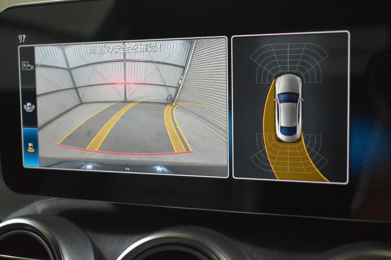 メルセデスベンツ Cクラス C180ｸｰﾍﾟ ｽﾎﾟｰﾂ ﾚｻﾞｰｴｸｽｸﾙｰｼﾌﾞ ﾚｰﾀﾞｰSP 後期型  ﾊﾟﾉﾗﾏｻﾝﾙｰﾌ ﾋｰﾀｰ黒革 ｷｰﾚｽGo ﾃﾞｨｽﾄﾛ Bｽﾎﾟｯﾄ Lﾁｪﾝｼﾞ AMGｴｱﾛ19AW PTS HUD 地ﾃﾞｼﾞBｶﾒﾗ 2年保証