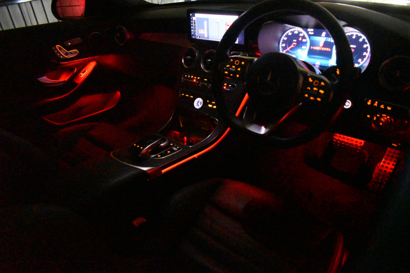 メルセデスベンツ Cクラス C180ｸｰﾍﾟ ｽﾎﾟｰﾂ ﾚｻﾞｰｴｸｽｸﾙｰｼﾌﾞ ﾚｰﾀﾞｰSP 後期型  ﾊﾟﾉﾗﾏｻﾝﾙｰﾌ ﾋｰﾀｰ黒革 ｷｰﾚｽGo ﾃﾞｨｽﾄﾛ Bｽﾎﾟｯﾄ Lﾁｪﾝｼﾞ AMGｴｱﾛ19AW PTS HUD 地ﾃﾞｼﾞBｶﾒﾗ 2年保証