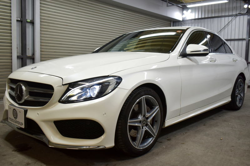 メルセデスベンツ Cクラス C180  ﾛｰﾚｳｽｴﾃﾞｨｼｮﾝ 特別仕様車 MEｺﾈｸﾄ ﾀﾞｲﾔﾓﾝﾄﾞﾎﾜｲﾄ ﾋｰﾀｰ黒革 ﾚｰﾀﾞｰｾｰﾌﾃｨP ﾃﾞｨｽﾄﾛ BSM Lｷｰﾌﾟ AMGｴｱﾛ18AW ｷｰﾚｽGO PTS LEDﾍｯﾄﾞﾗｲﾄ 地ﾃﾞｼﾞﾅﾋﾞ Bｶﾒﾗ Bluetoothｵｰﾃﾞｨｵ 2年保証