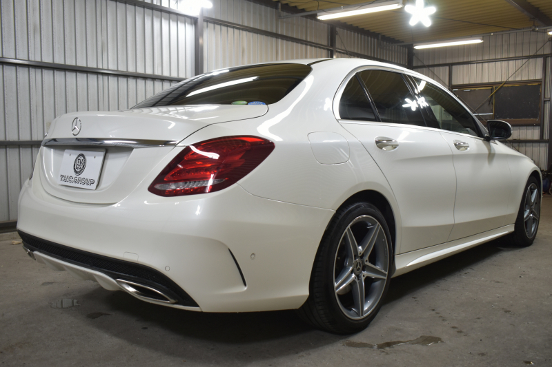 メルセデスベンツ Cクラス C180  ﾛｰﾚｳｽｴﾃﾞｨｼｮﾝ 特別仕様車 MEｺﾈｸﾄ ﾀﾞｲﾔﾓﾝﾄﾞﾎﾜｲﾄ ﾋｰﾀｰ黒革 ﾚｰﾀﾞｰｾｰﾌﾃｨP ﾃﾞｨｽﾄﾛ BSM Lｷｰﾌﾟ AMGｴｱﾛ18AW ｷｰﾚｽGO PTS LEDﾍｯﾄﾞﾗｲﾄ 地ﾃﾞｼﾞﾅﾋﾞ Bｶﾒﾗ Bluetoothｵｰﾃﾞｨｵ 2年保証