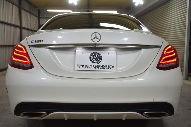 メルセデスベンツ Cクラス C180  ﾛｰﾚｳｽｴﾃﾞｨｼｮﾝ 特別仕様車 MEｺﾈｸﾄ ﾀﾞｲﾔﾓﾝﾄﾞﾎﾜｲﾄ ﾋｰﾀｰ黒革 ﾚｰﾀﾞｰｾｰﾌﾃｨP ﾃﾞｨｽﾄﾛ BSM Lｷｰﾌﾟ AMGｴｱﾛ18AW ｷｰﾚｽGO PTS LEDﾍｯﾄﾞﾗｲﾄ 地ﾃﾞｼﾞﾅﾋﾞ Bｶﾒﾗ Bluetoothｵｰﾃﾞｨｵ 2年保証