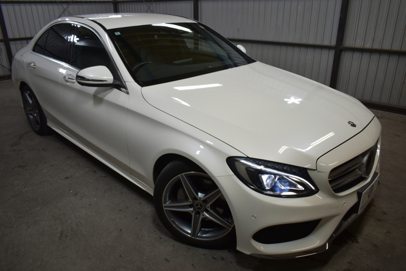 メルセデスベンツ Cクラス C180  ﾛｰﾚｳｽｴﾃﾞｨｼｮﾝ 特別仕様車 MEｺﾈｸﾄ ﾀﾞｲﾔﾓﾝﾄﾞﾎﾜｲﾄ ﾋｰﾀｰ黒革 ﾚｰﾀﾞｰｾｰﾌﾃｨP ﾃﾞｨｽﾄﾛ BSM Lｷｰﾌﾟ AMGｴｱﾛ18AW ｷｰﾚｽGO PTS LEDﾍｯﾄﾞﾗｲﾄ 地ﾃﾞｼﾞﾅﾋﾞ Bｶﾒﾗ Bluetoothｵｰﾃﾞｨｵ 2年保証