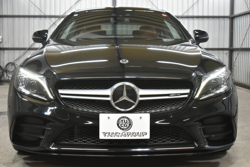 AMG Cクラス C43 4M ｸｰﾍﾟ ﾚｰﾀﾞｰｾｰﾌﾃｨP 後期 390馬力 MEｺﾈｸﾄ 右H ﾊﾟﾉﾗﾏｻﾝﾙｰﾌ ﾋｰﾀｰ赤革 ﾃﾞｨｽﾄﾛ BSM Lﾁｪﾝｼﾞ AMGｴｱﾛ19AW ｷｰGO PTS ﾌｯﾄﾄﾗﾝｸ ﾌﾞﾙﾒｽﾀｰ 液晶ﾒｰﾀｰ 地ﾃﾞｼﾞBｶﾒ 2年保証