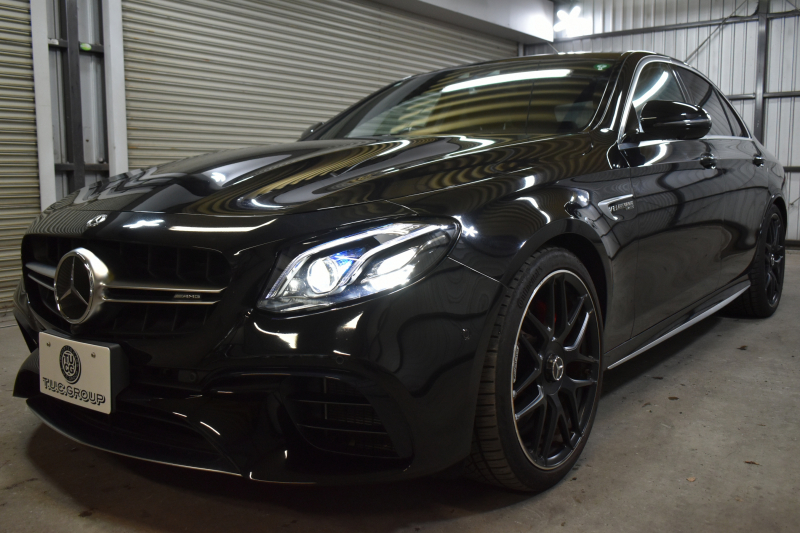 AMG Eクラス E63S 4ﾏﾁｯｸ+ ｴｸｽｸﾙｰｼﾌﾞ ﾚｰﾀﾞｰｾｰﾌﾃｨP 612馬力 ﾊﾟﾉﾗﾏｻﾝﾙｰﾌ ﾋｰﾀｰｸｰﾗｰ黒革 ﾃﾞｨｽﾄﾛ BSM Lﾁｪﾝｼﾞ AMGｴｱﾛ20AW ｷｰﾚｽGO PTS ﾌﾞﾙﾒｽﾀｰ HUD 電動ﾄﾗﾝｸ LEDﾍｯﾄﾞﾗｲﾄ 地ﾃﾞｼﾞﾅﾋﾞ 360ｶﾒﾗ 2年保証