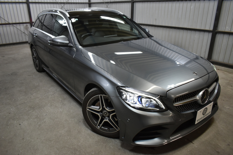 メルセデスベンツ Cクラス C200ﾜｺﾞﾝ AVG AMGﾗｲﾝ ﾊﾟﾉﾗﾏｻﾝﾙｰﾌ ﾚｰﾀﾞｰSP 後期型 ﾐｰｺﾈｸﾄ ﾃﾞｨｽﾄﾛ ﾚｰﾝﾁｪﾝｼﾞｱｼｽﾄ ﾌﾞﾗｲﾝﾄﾞS  ﾋｰﾀｰ黒革 AMGｴｱﾛ18AW ｷｰﾚｽGo PTS 電動Rｹﾞｰﾄ 地ﾃﾞｼﾞBｶﾒﾗ 2年保証