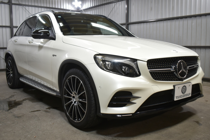 AMG GLC GLC43 4MATIC ﾚｻﾞｰｴｸｽｸﾙｰｼﾌﾞP ﾚｰﾀﾞｰｾｰﾌﾃｨP V6ﾂｲﾝﾀｰﾎﾞ/367馬力 ﾊﾟﾉﾗﾏｻﾝﾙｰﾌ 黒革 ﾌﾞﾙﾒｽﾀｰ HUD ﾃﾞｨｽﾄﾛﾆｯｸ ﾌﾞﾗｲﾝﾄﾞS ﾚｰﾝｷｰﾌﾟ ｴｱﾛ20AW ｻｲﾄﾞﾗﾝﾆﾝｸﾞﾎﾞｰﾄﾞ  HDDﾅﾋﾞTV 360ｶﾒﾗ ﾌｯﾄｹﾞｰﾄ 2年保証