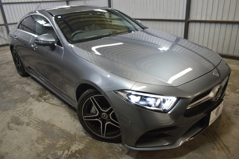 メルセデスベンツ CLS CLS450 4M ｽﾎﾟｰﾂ ｴｸｽｸﾙｰｼﾌﾞ ﾚｰﾀﾞｰSP ISG搭載 MEｺﾈ ｻﾝﾙｰﾌ 全席ﾋｰﾀｰ&ｸｰﾗｰ黒革 ACC BSM AMGｴｱﾛ19AW ｷｰGO ﾌｯﾄﾄﾗﾝｸ ﾌﾞﾙﾒｽﾀｰ HUD 地ﾃﾞｼﾞ360ｶﾒﾗ 2年保証