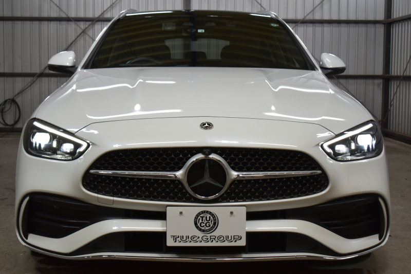 メルセデスベンツ Cクラス C200 ﾜｺﾞﾝ AVG AMGﾗｲﾝ ﾚｻﾞｰｴｸｽｸﾙｰｼﾌﾞﾍﾞｰｼｯｸP ﾘｱｱｸｽﾙｽﾃｱﾘﾝｸﾞ ﾊﾟﾉﾗﾏｻﾝﾙｰﾌ ﾚｰﾀﾞｰSP 新型Cｸﾗｽ ISG搭載  ﾋｰﾀｰ黒革ｼｰﾄ  ﾃﾞｨｽﾄﾛ ﾌﾞﾗｲﾝﾄﾞS Lﾁｪﾝｼﾞｱｼｽﾄ AMGｴｱﾛ18AW ｷｰGO MBUXﾅﾋﾞ360ｶﾒﾗ 2年保証