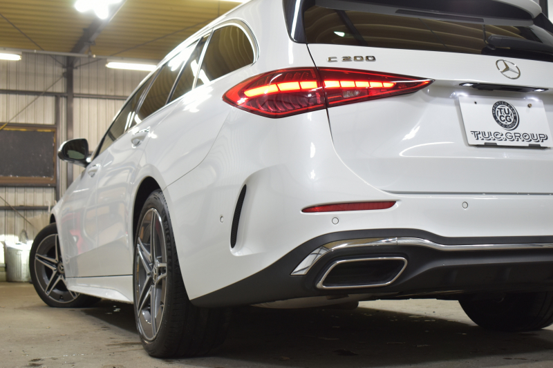 メルセデスベンツ Cクラス C200 ﾜｺﾞﾝ AVG AMGﾗｲﾝ ﾚｻﾞｰｴｸｽｸﾙｰｼﾌﾞﾍﾞｰｼｯｸP ﾘｱｱｸｽﾙｽﾃｱﾘﾝｸﾞ ﾊﾟﾉﾗﾏｻﾝﾙｰﾌ ﾚｰﾀﾞｰSP 新型Cｸﾗｽ ISG搭載  ﾋｰﾀｰ黒革ｼｰﾄ  ﾃﾞｨｽﾄﾛ ﾌﾞﾗｲﾝﾄﾞS Lﾁｪﾝｼﾞｱｼｽﾄ AMGｴｱﾛ18AW ｷｰGO MBUXﾅﾋﾞ360ｶﾒﾗ 2年保証