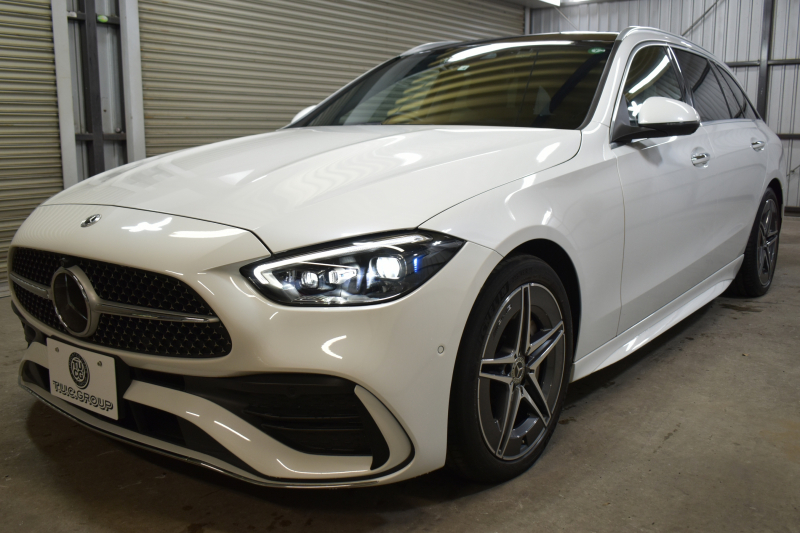 メルセデスベンツ Cクラス C200 ﾜｺﾞﾝ AVG AMGﾗｲﾝ ﾚｻﾞｰｴｸｽｸﾙｰｼﾌﾞﾍﾞｰｼｯｸP ﾘｱｱｸｽﾙｽﾃｱﾘﾝｸﾞ ﾊﾟﾉﾗﾏｻﾝﾙｰﾌ ﾚｰﾀﾞｰSP 新型Cｸﾗｽ ISG搭載  ﾋｰﾀｰ黒革ｼｰﾄ  ﾃﾞｨｽﾄﾛ ﾌﾞﾗｲﾝﾄﾞS Lﾁｪﾝｼﾞｱｼｽﾄ AMGｴｱﾛ18AW ｷｰGO MBUXﾅﾋﾞ360ｶﾒﾗ 2年保証