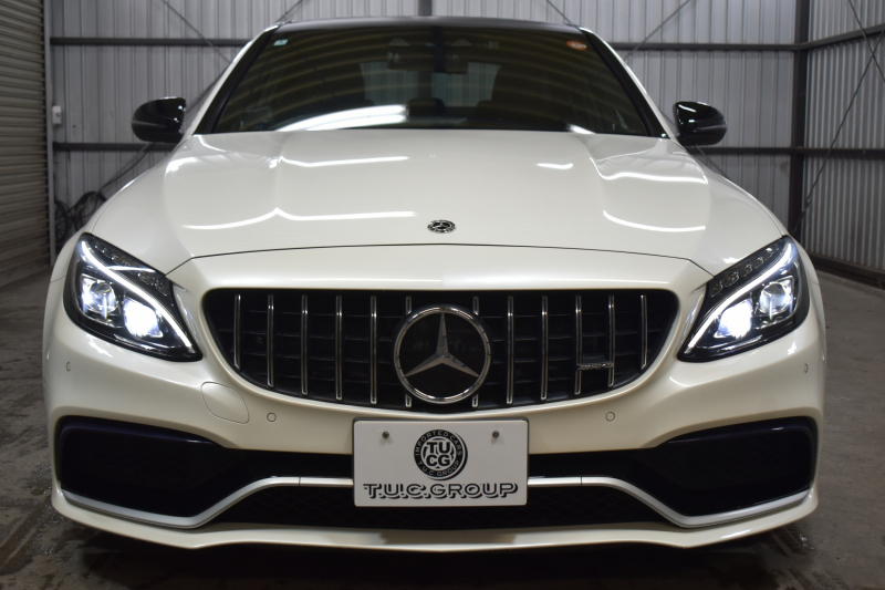 AMG Cクラス C63S ｴｸｽｸﾙｰｼﾌﾞP ﾚｰﾀﾞｰｾｰﾌﾃｨP V8ﾂｲﾝﾀｰﾎﾞ/510馬力 ﾊﾟﾉﾗﾏｻﾝﾙｰﾌ 専用19AW AMGﾊﾟﾌｫｰﾏﾝｽ/赤黒革ｼｰﾄ/ｽﾃｱﾘﾝｸﾞ/ｴｸﾞｿﾞｰｽﾄ ﾌﾞﾙﾒｽﾀｰ HUD ｴｱﾊﾞﾗﾝｽP ﾃﾞｨｽﾄﾛﾆｯｸ ﾌﾞﾗｲﾝﾄﾞS ﾚｰﾝｷｰﾌﾟ ﾅﾋﾞTV Bｶﾒﾗ ﾌｯﾄｹﾞｰﾄ ｷｰGO 2年保証