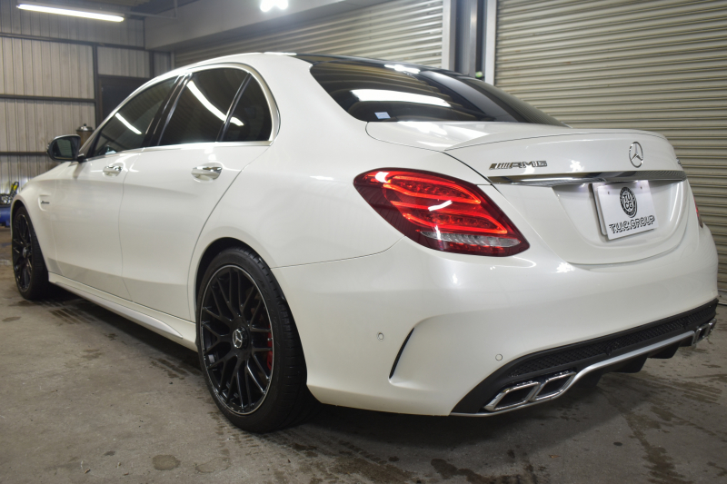 AMG Cクラス C63S ｴｸｽｸﾙｰｼﾌﾞP ﾚｰﾀﾞｰｾｰﾌﾃｨP V8ﾂｲﾝﾀｰﾎﾞ/510馬力 ﾊﾟﾉﾗﾏｻﾝﾙｰﾌ 専用19AW AMGﾊﾟﾌｫｰﾏﾝｽ/赤黒革ｼｰﾄ/ｽﾃｱﾘﾝｸﾞ/ｴｸﾞｿﾞｰｽﾄ ﾌﾞﾙﾒｽﾀｰ HUD ｴｱﾊﾞﾗﾝｽP ﾃﾞｨｽﾄﾛﾆｯｸ ﾌﾞﾗｲﾝﾄﾞS ﾚｰﾝｷｰﾌﾟ ﾅﾋﾞTV Bｶﾒﾗ ﾌｯﾄｹﾞｰﾄ ｷｰGO 2年保証