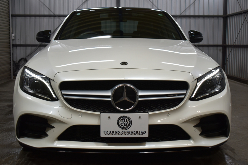 メルセデスベンツ Cクラス C43 4ﾏﾁｯｸ  ﾚｰﾀﾞｰｾｰﾌﾃｨP 後期型 ﾊﾟﾉﾗﾏｻﾝﾙｰﾌ ﾋｰﾀｰ黒本革 ﾃﾞｨｽﾄﾛ BSM Lﾁｪﾝｼﾞ AMGｴｱﾛ ｷｰGO ﾊﾟｰｸﾄﾛ ﾌｯﾄﾄﾗﾝｸ HUD ﾌﾞﾙﾒｽﾀｰS 液晶ﾒｰﾀｰ LEDﾍｯﾄﾞﾗｲﾄ 地ﾃﾞｼﾞﾅﾋﾞ Bｶﾒﾗ 2年保証