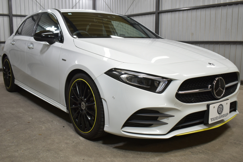 メルセデスベンツ Aクラス A180 Edition1 ﾚｰﾀﾞｰSP 限定150台 MEｺﾈｸﾄ MBUXｼｽﾃﾑ Edition1専用内装 ﾃﾞｨｽﾄﾛ BSM Lﾁｪﾝｼﾞ AMGｴｱﾛ19AW ﾏﾙﾁLED ｷｰGO PTS HUD 10.25ｲﾝﾁｺｯｸﾋﾟｯﾄﾃﾞｨｽﾌﾟﾚｲ 対話式ﾅﾋﾞTV 360ｶﾒﾗ 2年保証