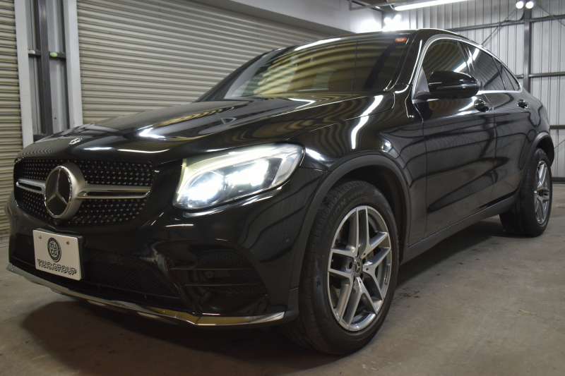 メルセデスベンツ GLCクーペ GLC220d 4M ｸｰﾍﾟ ｽﾎﾟｰﾂ 本革仕様 ﾚｰﾀﾞｰSP MEｺﾈｸﾄ ｻﾝﾙｰﾌ 全席ﾋｰﾀｰ黒革 ﾃﾞｨｽﾄﾛ BSM Lｷｰﾌﾟ AMGｴｱﾛ19AW ｷｰGO ﾌﾞﾙﾒ HUD 地ﾃﾞｼﾞ360ｶﾒ 2年保証