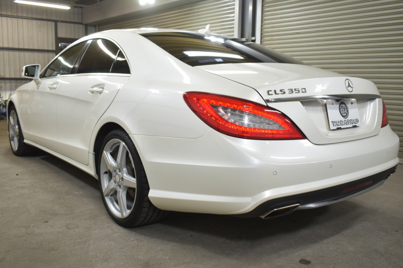 メルセデスベンツ CLS CLS350 AMGｽﾎﾟ-ﾂ ﾚｰﾀﾞｰSP 306馬力 右H ｻﾝﾙｰﾌ 全席ﾋｰﾀｰ黒革 ﾃﾞｨｽﾄﾛ Bｽﾎﾟｯﾄ Lｷｰﾌﾟ AMGｴｱﾛ19AW ｷｰﾚｽGO 電動ﾄﾗﾝｸ ﾊﾟｰｸﾄﾛ LEDﾗｲﾄ 地ﾃﾞｼﾞBｶﾒﾗ 2年保証