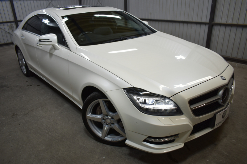 メルセデスベンツ CLS CLS350 AMGｽﾎﾟ-ﾂ ﾚｰﾀﾞｰSP 306馬力 右H ｻﾝﾙｰﾌ 全席ﾋｰﾀｰ黒革 ﾃﾞｨｽﾄﾛ Bｽﾎﾟｯﾄ Lｷｰﾌﾟ AMGｴｱﾛ19AW ｷｰﾚｽGO 電動ﾄﾗﾝｸ ﾊﾟｰｸﾄﾛ LEDﾗｲﾄ 地ﾃﾞｼﾞBｶﾒﾗ 2年保証