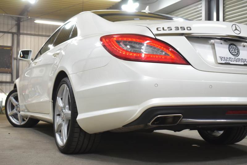 メルセデスベンツ CLS CLS350 AMGｽﾎﾟ-ﾂ ﾚｰﾀﾞｰSP 306馬力 右H ｻﾝﾙｰﾌ 全席ﾋｰﾀｰ黒革 ﾃﾞｨｽﾄﾛ Bｽﾎﾟｯﾄ Lｷｰﾌﾟ AMGｴｱﾛ19AW ｷｰﾚｽGO 電動ﾄﾗﾝｸ ﾊﾟｰｸﾄﾛ LEDﾗｲﾄ 地ﾃﾞｼﾞBｶﾒﾗ 2年保証